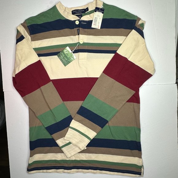 DANIEL CREMIEUX - Men's long sleeve polo.‎ NWT. Size small. - Picture 9 of 10